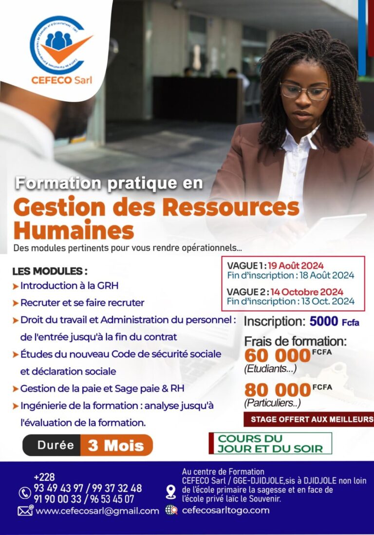 Gestion des ressources humaines