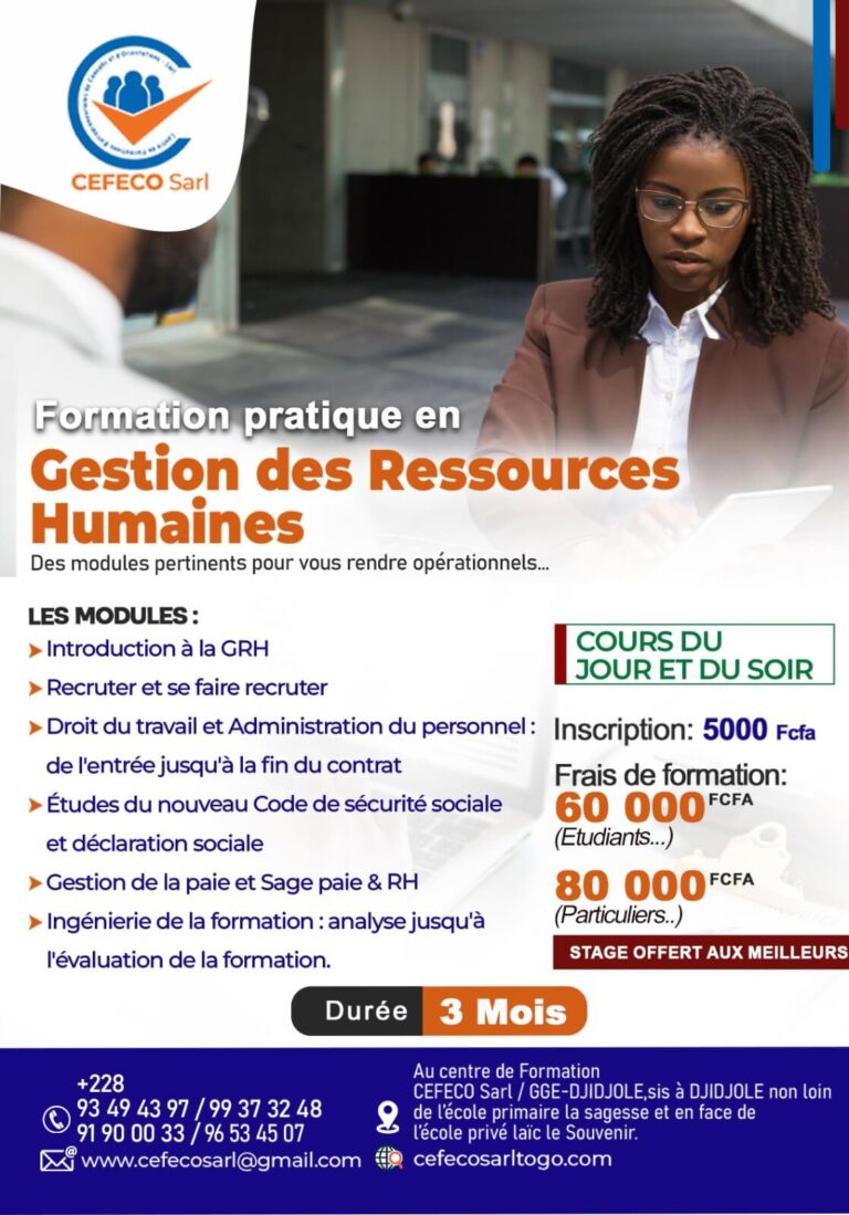 Gestion des ressources humaines