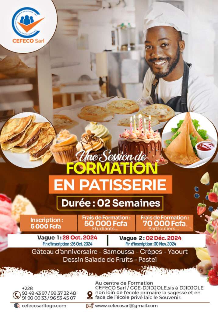 Formation en pâtisserie