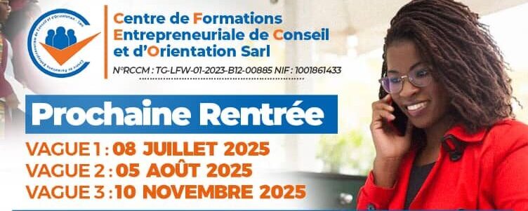 affiche nos formations cefeco rentrée 2025 chez CEFECO Sarl