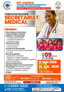Cefeco sarl Formation Secrétariat médical