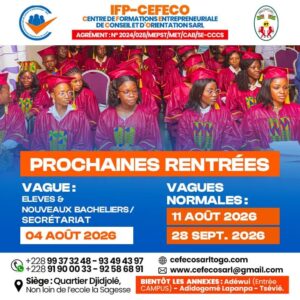 Formation Secrétariat et Comptabilité au Togo | IFP-CEFECO
